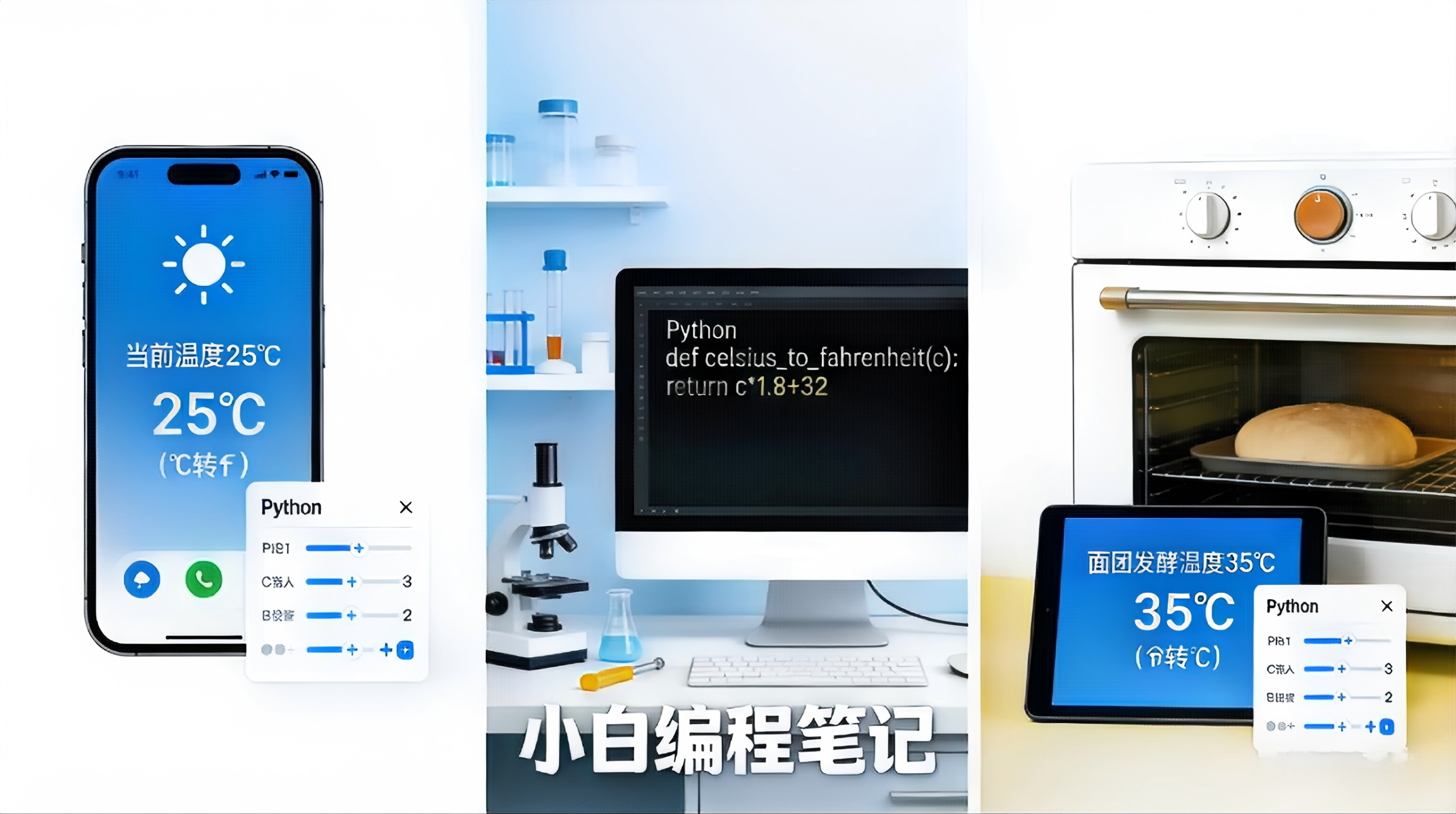 Python温度转换器应用场景